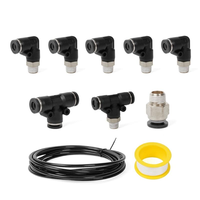 Automotive Push Lock Vacuum Connector Fitting Kit For Turbos Wastegate, Solenoid