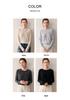 Women's Pure Wool Round Neck Knit Sweater - Autumn/Winter Base Layer
