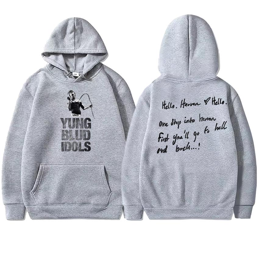 Hot Sale Yungblud IDOLS 2025 New Album Graphics Sweatshirt Unisex Vintage Hip Hop Hoodies Men Women Fleece Long Sleeve Pullovers
