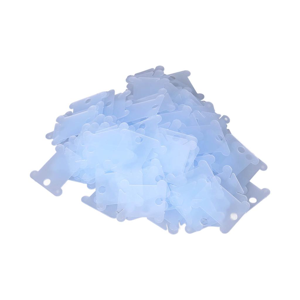 200Pcs Plastic Floss Bobbin Sorting Storage Function Butiful Practical Household Sewing Thrd Storage