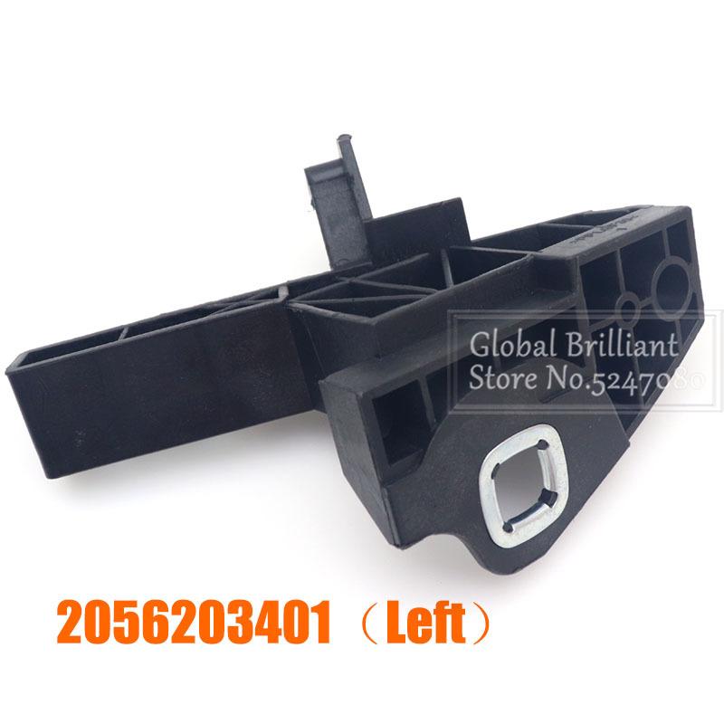 1/2pcs OEM  Left  A2056203401 / Right  A2056203501 For Benz Front Beam And Headlight Brackets W205 C180 C200 C220 C260 C300 C63