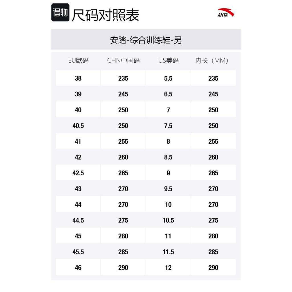 Anta Variety Training Collection Wear resistant And Lightweight Low top Training Shoes Men's White Black 112217705-1