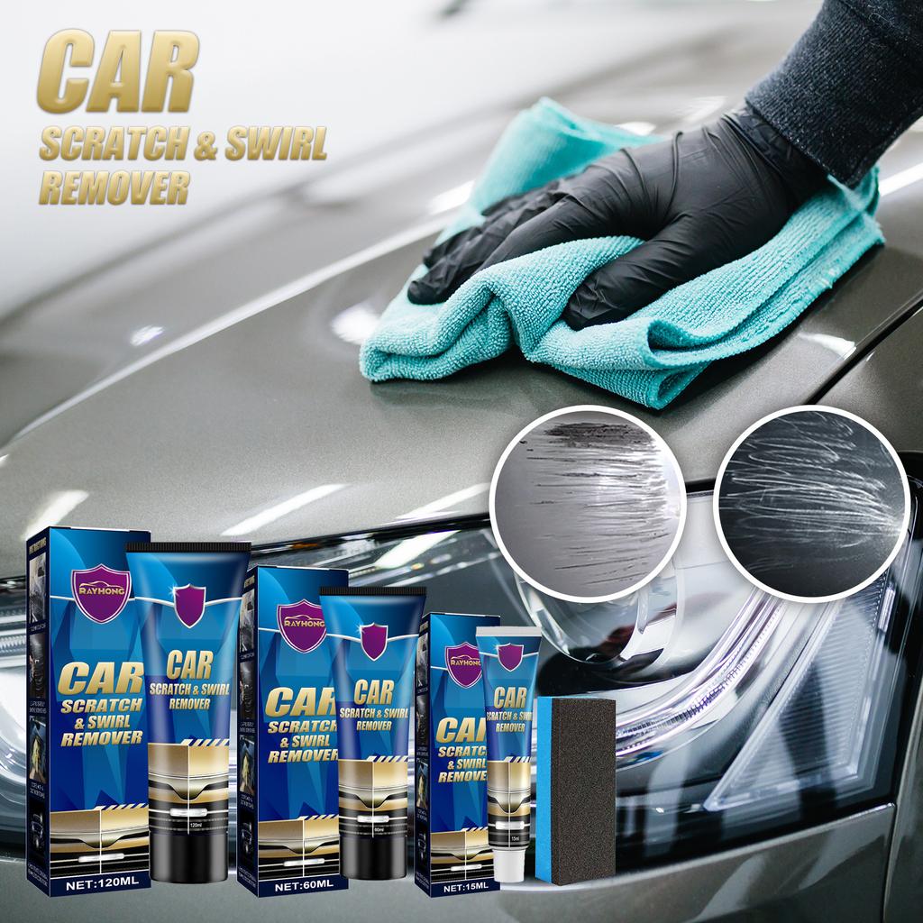 Car Scratch Repair Cream Polishing Wax Auto Body Paint Scratches Remover Kit Swirl Removing Repair Tool Car Care Accessories New