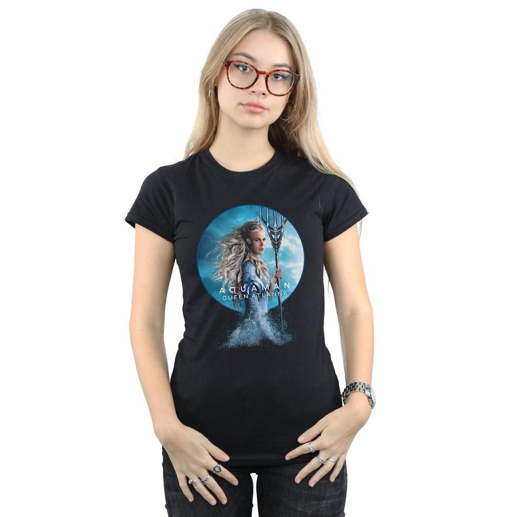 DC Comics Womens/Ladies Aquaman Queen Atlanna Cotton T-Shirt