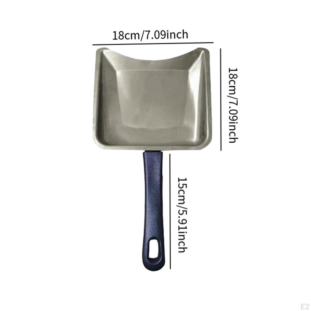 Handheld Meat Catcher Pan BBQ Heat Resistant Rotisserie Multiuse for Garden Restaurant Kitchen