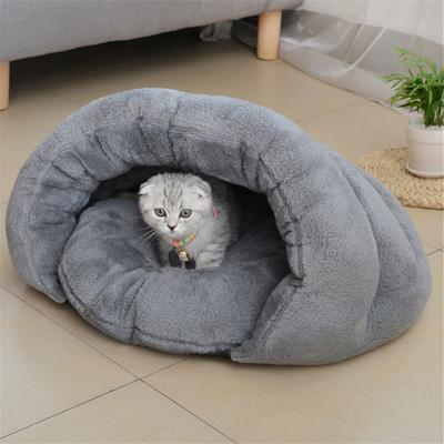 Cama para animais de estimação para gatos, ninho macio, cães, canil, almofada macia, canil, filhote de cachorro, lavável, pelúcia, tapete de gato, cobertor de dormir quente, suprimentos para gatos