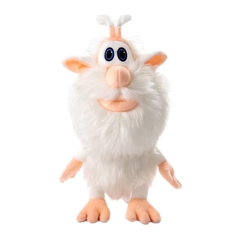 Peluche Booba da 30 cm Giocattolo di Peluche Cartone Animato Anime Morbido Soffice Carino Bambola Ripiena Ornamento da Scrivania Regalo Bambola Compagna Rilassante Cuscino per Dormire