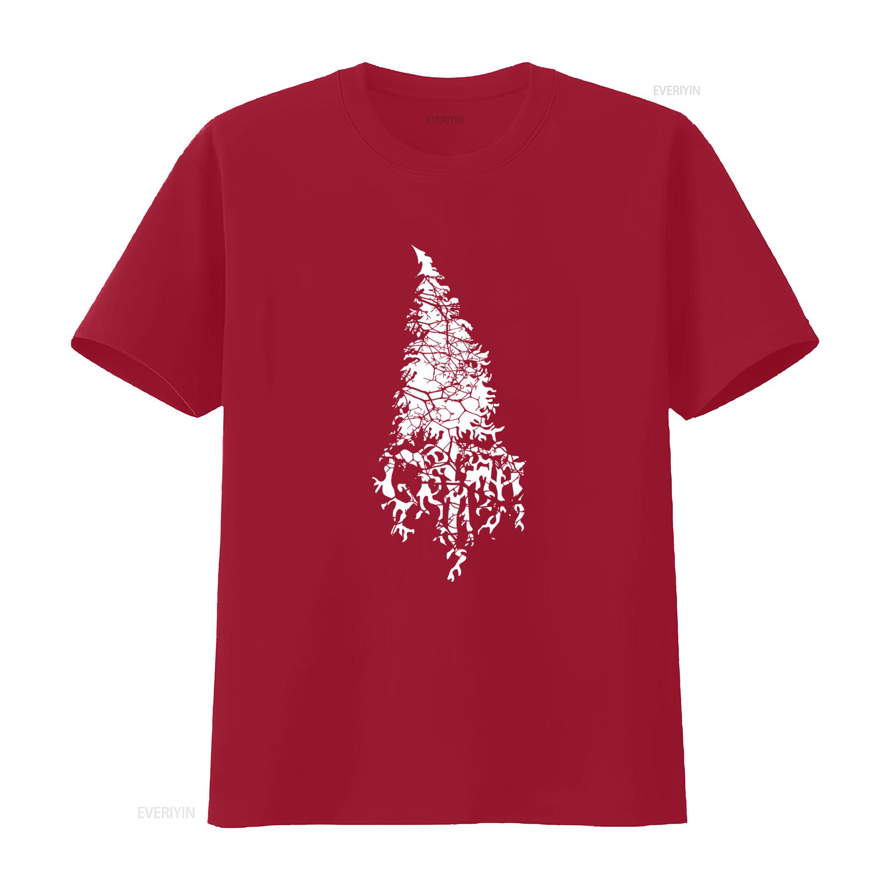 

GRIMA MERCH Atmospheric Black Metal Tree Print T Shirt for Men Made in Australia Sizes S 2XL vintage Washed Casual Comfortable S