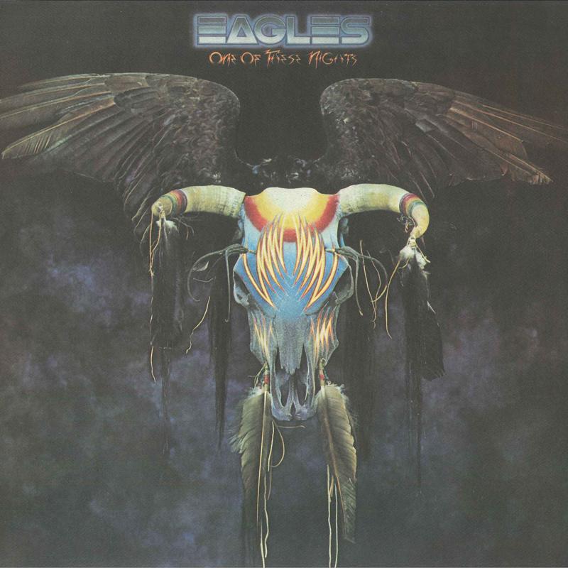 LP Record EAGLES - One Of These Nights (Embossed Sleev 7E1039 ASYLUM 1975 US Rock Used