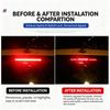 BMW Car High Mounted Stop Lamp Stickers High Brake Lights Decals For BMW G30 G32 G01 G02 G05 G06 G07 G26 G23 G22 F40 F20 G08 G16 MP1