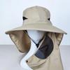 Summer Sun Hats Fisherman Hat UV Protection Outdoor Hunting Fishing Cap for Men Women Hiking Camping Visor Bucket Hat Neck Flap