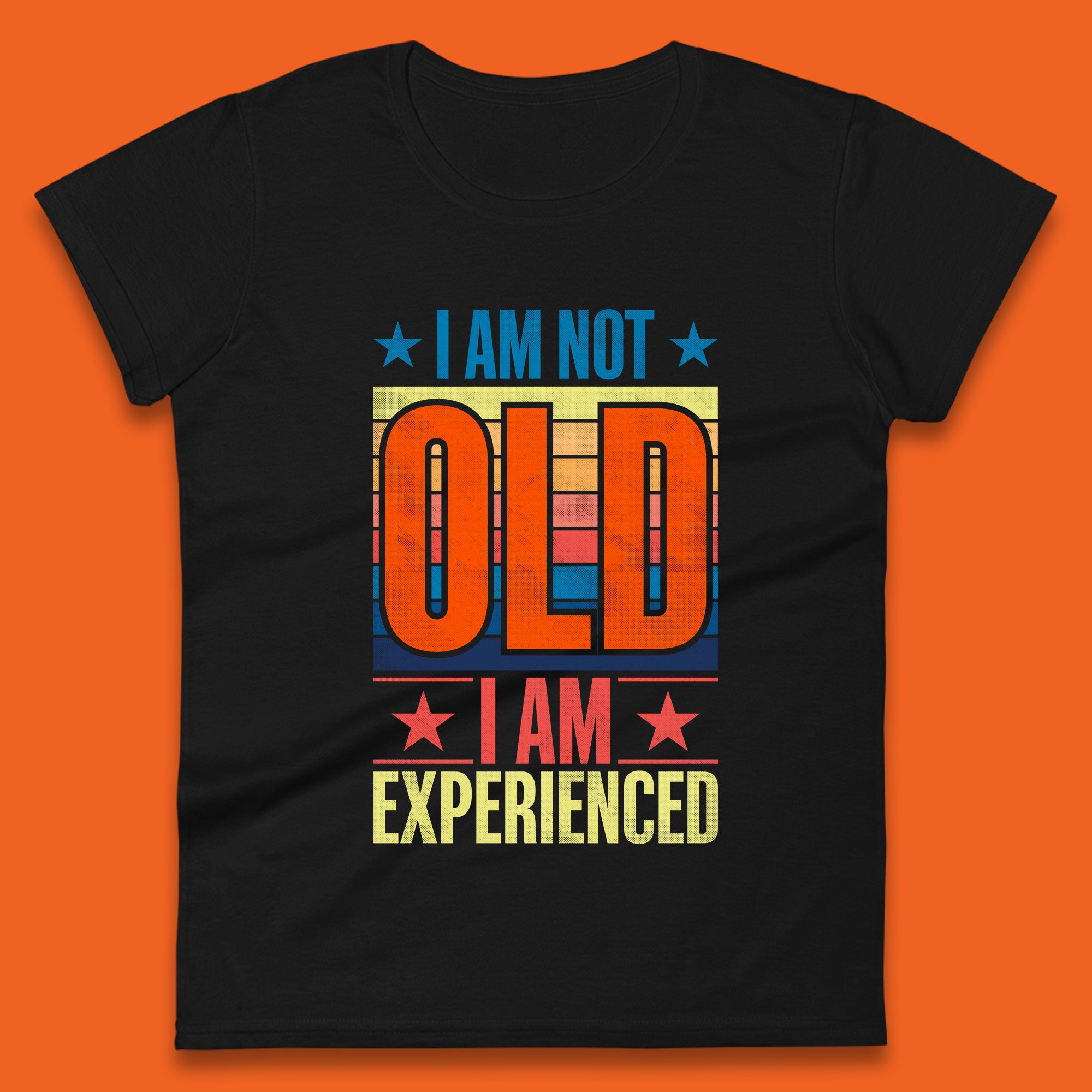 I m Not Old Man I m Experienced Funny Saying Retired Old Man Retirement Funny Quote Womens Tee T Shirt Mens Tops Unisex Top 4XL