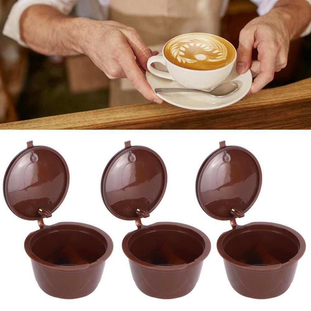 Reusable Design Refillable Coffee Filter Pods Coffee Capsule Filter Kit Home Use