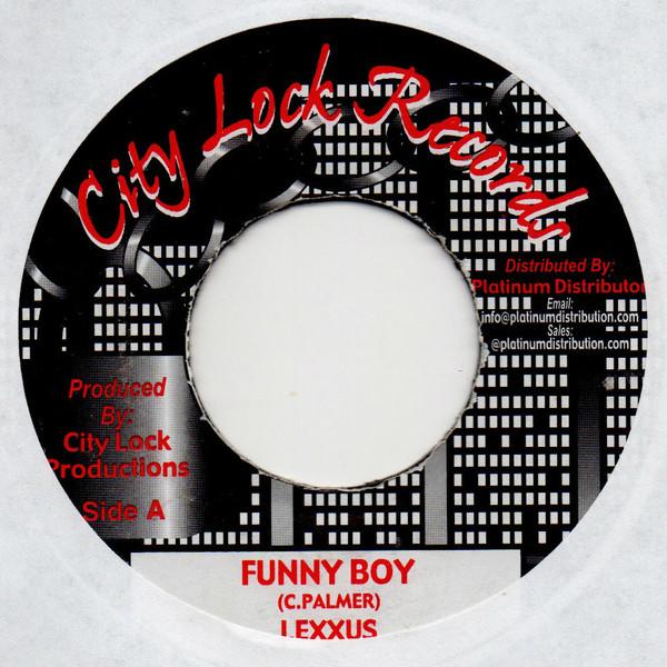 

7inch Record LEXXUS - Funny Boy NONE City Lock Recor Jamaica Reggae, Ska & Dub Used