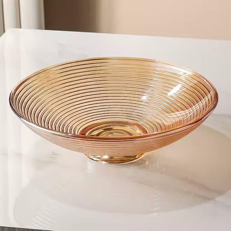 

Changbaosen Glass Fruit & Snack Plate