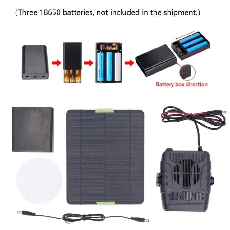Versatile Solar Heater Compact Size For Pet Houses Greenhouses And Chicken Coops Outdoor Heating 1