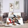 Blanket Decorative Mort & Phil Mortadelo y Filemón Throw Blanket  Flannel Bedspread For Home Decor Comfortable Sofa Bed Cover