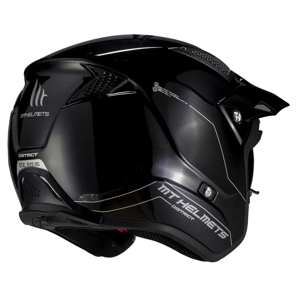 MT Helmets Open Face Helmet District SV S
