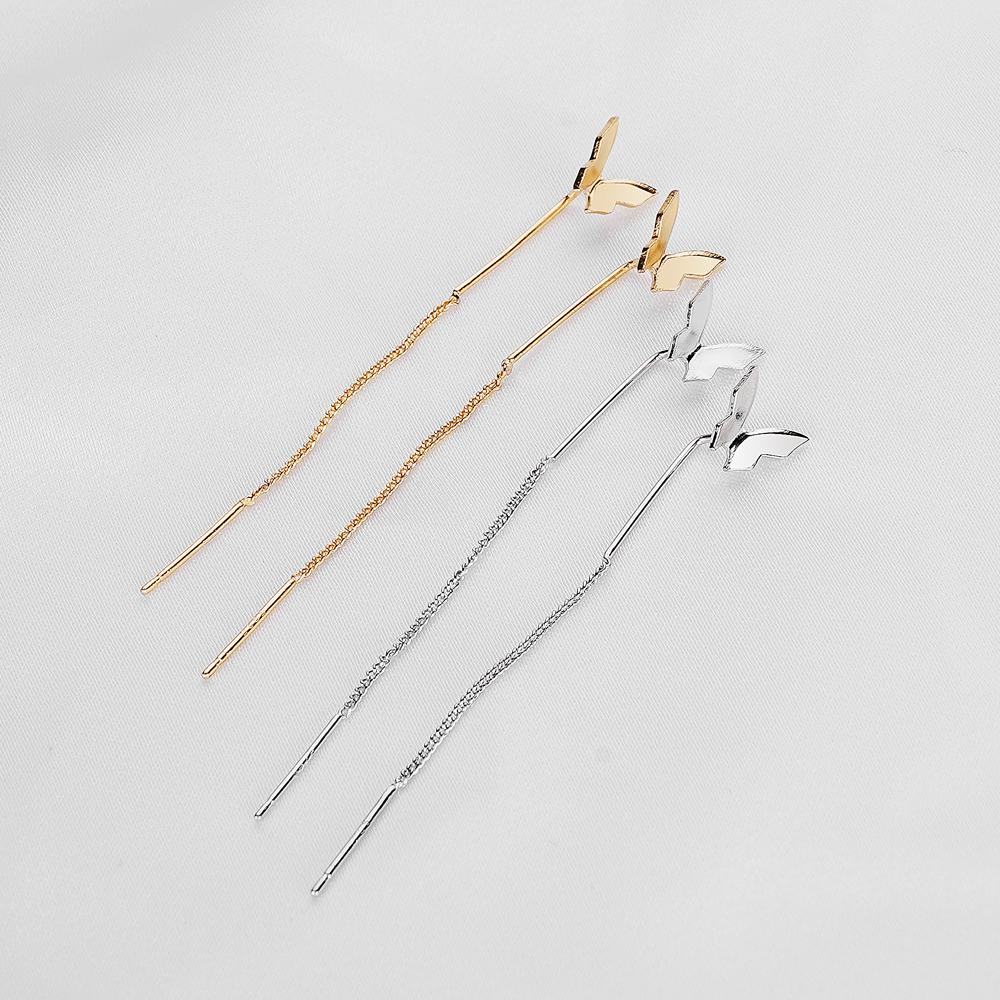 Brincos de Borboleta Femininos são Versáteis, Jovens e Elegantes Brincos da Moda com Pingente