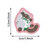 50PCS Cute Cat Stickers Colorful Cartoon Cat Sticker Kawaii Waterproof Vinyl Decals for Water Bottles Laptop Luggage Computer