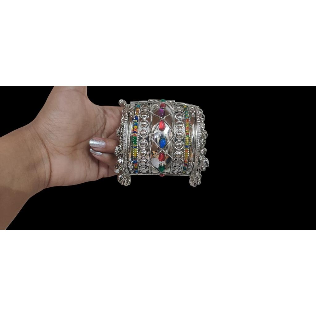 @ Oxidised Silver Plated Bracelet Bangle for Women and Girls UKS32 50%off