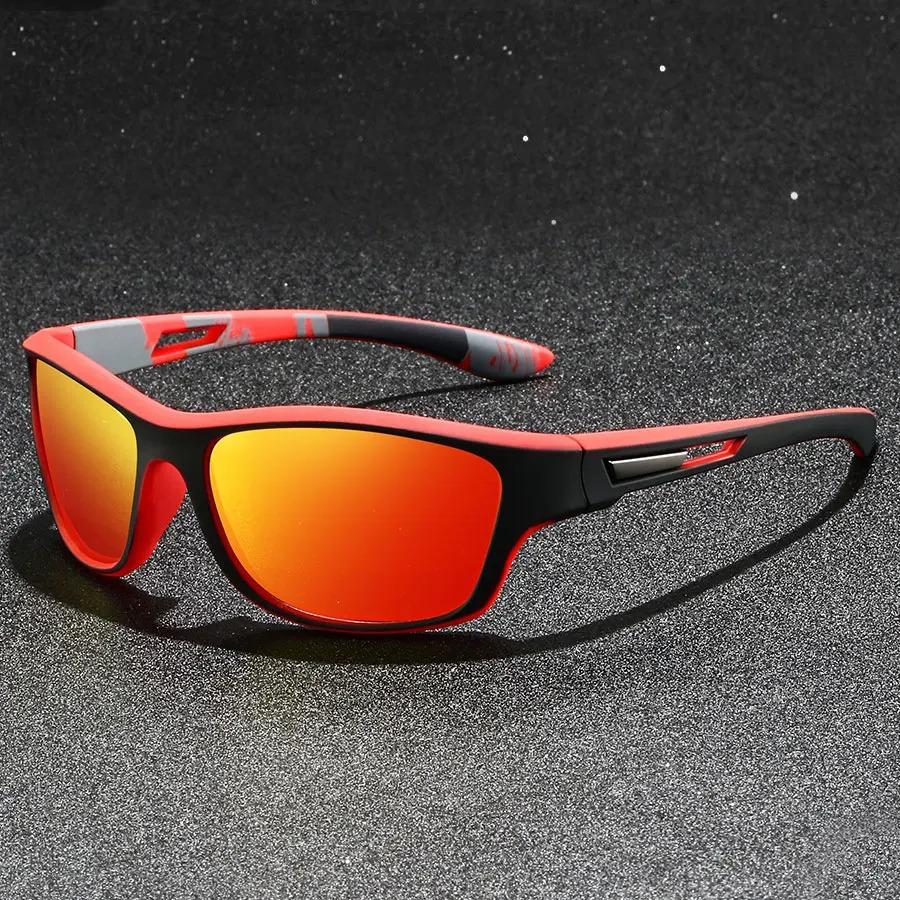 Polarisierte Sonnenbrille fürs Angeln, Herren, Autofahrer-Sonnenbrille, Outdoor-Brille, Sport-Sonnenbrille, Wandern, UV400-Schutz, Brille für Männer