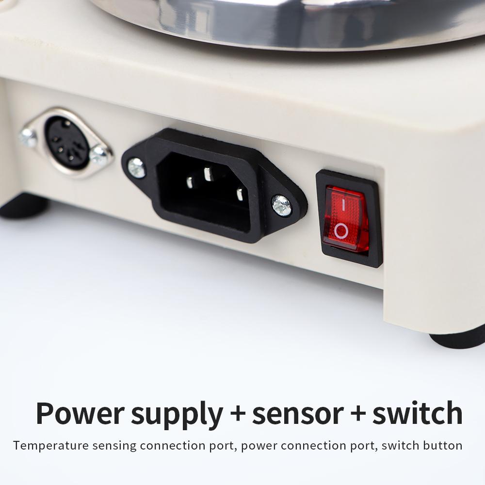 EU Plug Heating Magnetic Stirrer With Heating Stirrer Laboratory Thermostatic Digital Display Magnetic Mixer Hot Plate