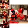 Horse Year Zodiac Plush Toy With Soft Short Pile For Lunar New Year Gifts