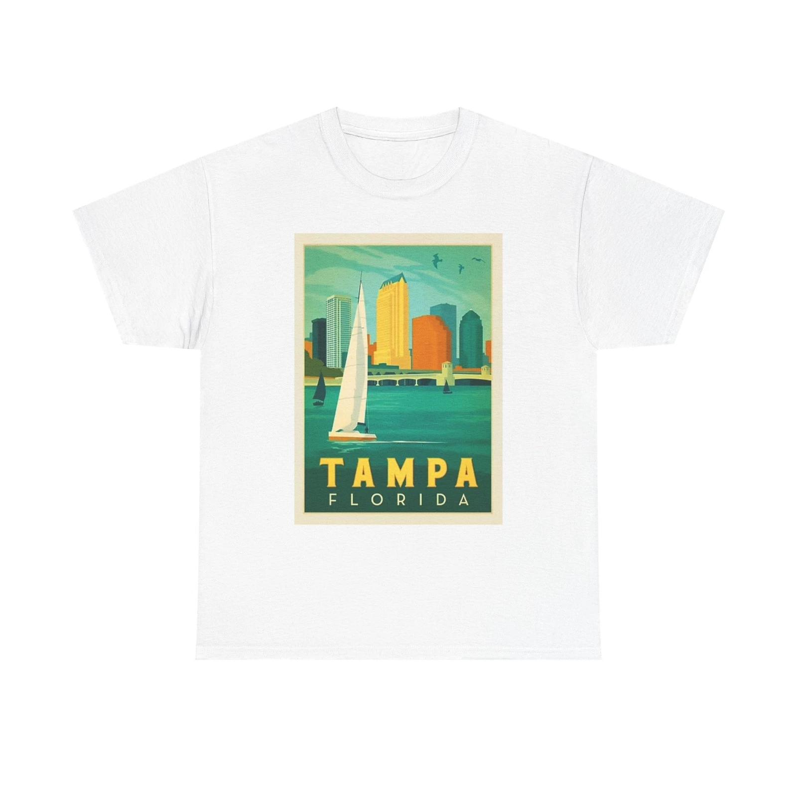 Men s and Women s T-shirts Tampa Florida Graphic XS