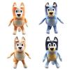 Anime 28cm Bluey and Bingo Dog Stuffed Animals Plush Toy