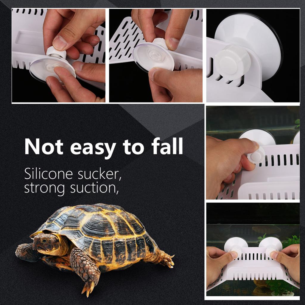 Aquarium Tank Reptile Turtle Climbing Basking Terrace Floating Platform Dock