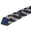 Fortuna Tokyo Tie Samurai Tie Set for Sword Width Length 142cm 16. 2-Color Men, FT-TSET16, Blue/Red, 8cm,