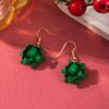 Europäische und amerikanische Weihnachts-Steckohrringe 1 Paar Kombinationsset Schneeflocke Elch Weihnachtsbaum Legierung Atmosphäre Ohrringe Ohrringe Schmuck