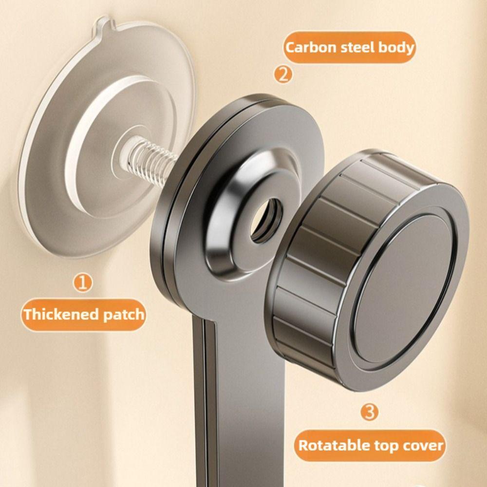 Adjustable Wall Mounted Pot Lid Rack Heavy Duty Pot Lid Holder Kitchen Storage Rack Home Use