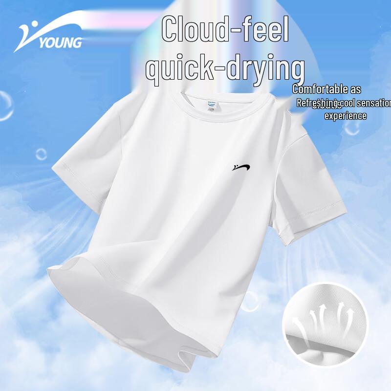 Boys Quick-Dry Breathable Short Sleeve T-Shirt 140