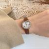 Cardamom Niche Color Fritillary Watch Female Style Student Simple Temperament Drill Surface Round Small Dial