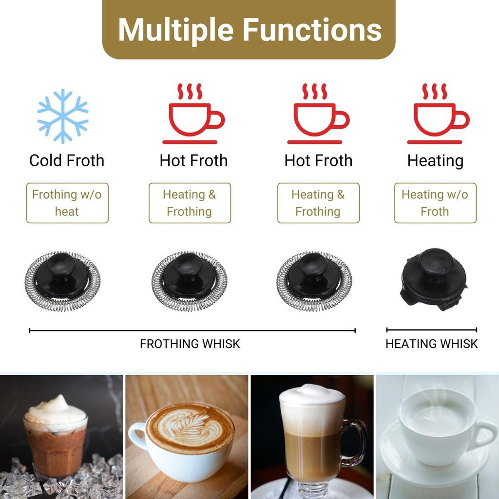Milk Heater Automatic Milk Frother Household Milk Frother Machine Portable Electric Milk Foam Maker