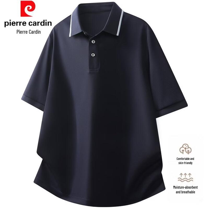 Мужская летняя деловая повседневная футболка-поло Pierre Cardin L