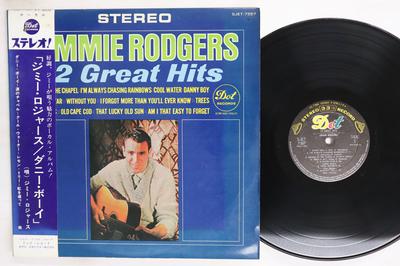 LP Record JIMMY RODGERS  14 Great HITS SJET7557 DOT Japan Obi Rock Used