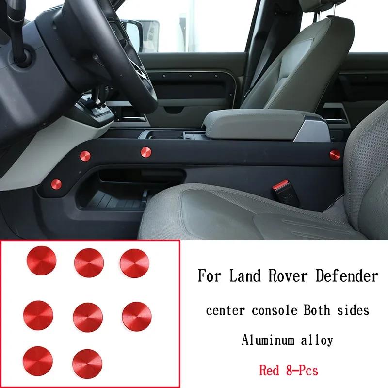 

For Land Rover Defender 90 110 130 2020-2025 Aluminum Alloy Car Door Dashboard Screw Covers Trim Interior Car Accessories