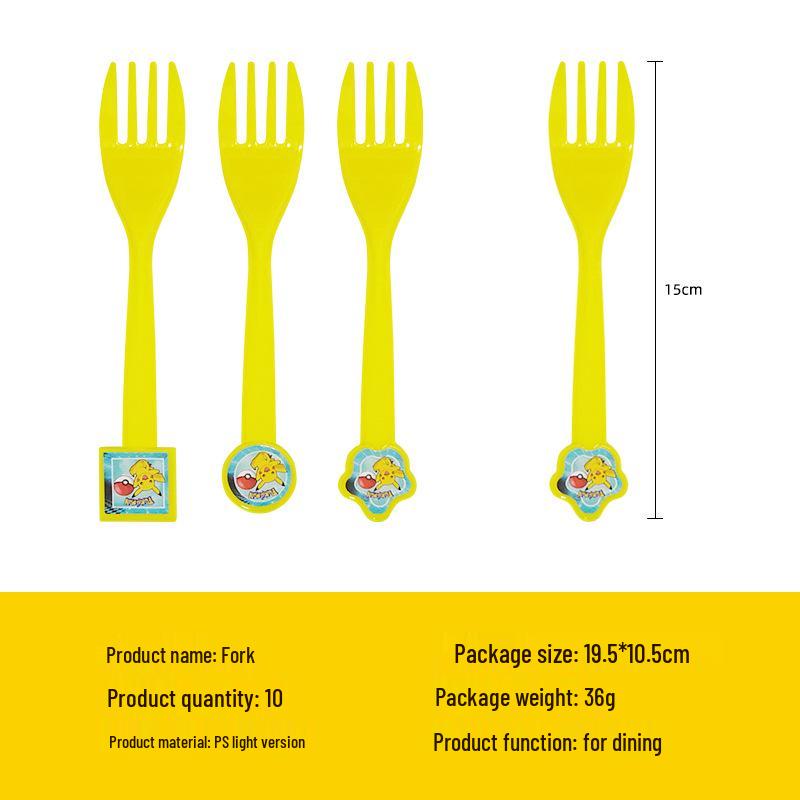 Pikachu Partyzubehör: Pappteller, Servietten, Becher, Tischdecke, Banner & Dekorationen