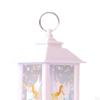 Christmas Lantern Lamp Decorative Home Decoration for Table Fireplace Dining Snowman Bronze