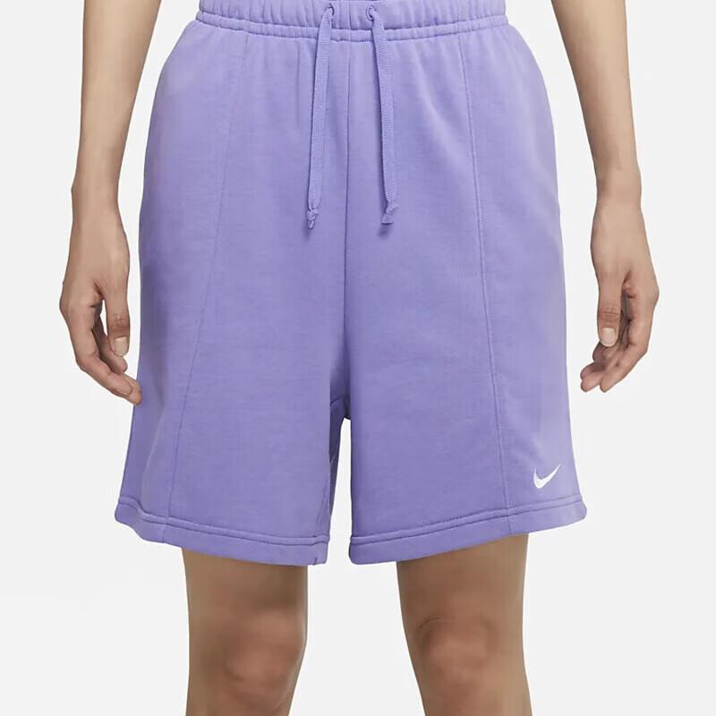 New Nike Casual Shorts Women's Purple FD6856-525