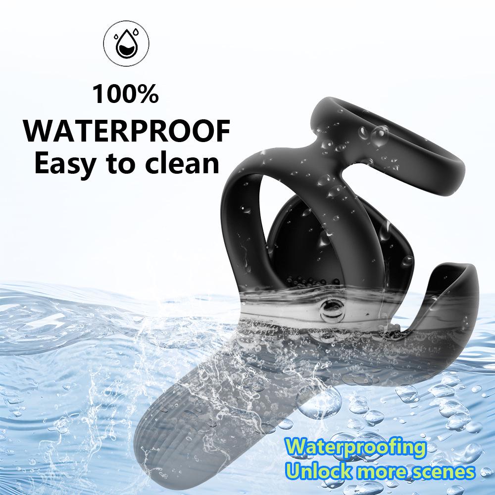 Perona Upgraded Vibrating Male Masturbation Ring - Rechargeable and Explosive!
