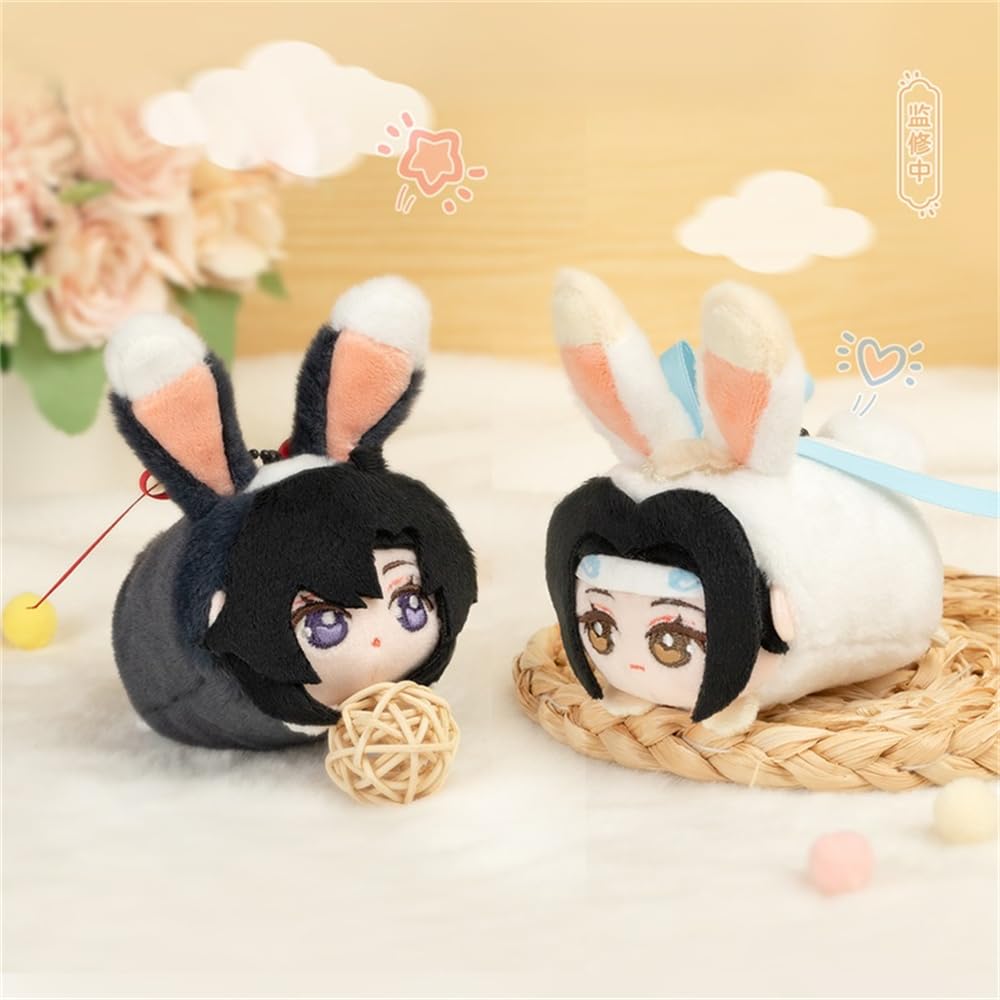 [The Master of Diabolism] Dragon and Rabbit Series: Wei Wuxian and Lan Wangji, All-in Set, Plush Mascot, Character, Cute Doll, Official Merchandise