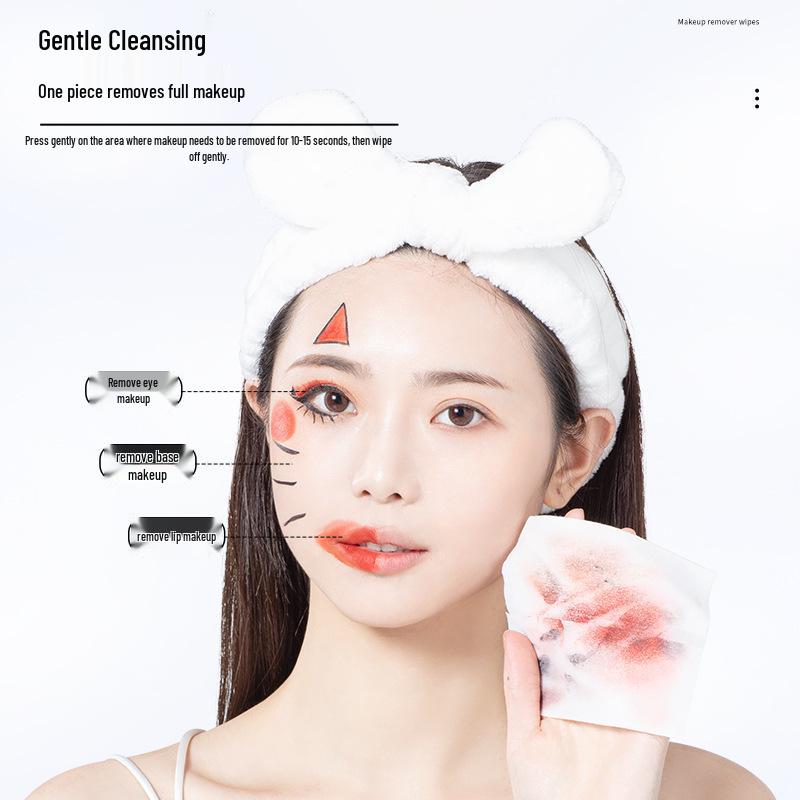 Jianmei Chuangyan Gentle Cleansing Individually Packaged Disposable Makeup Remover Wipes for Sensitive Skin
