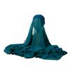 Elegant Draping Chiffon Scarf For Women Head Scarf Wrap With Natural Fall Enhances Style In Prom And Casual Event