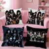 Rock Band KISS Pillow Case Square Pillow Bedroom Sofa Leisure Comfort Cushion Car Living Room Home Decoration