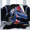 Kyle Larson 5 All Season Fleece Blanket Throw Ultra Soft Flannel Blanket Digital Printed Premium Fluffy Microfiber Fleece