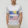 Unisex I Am from Bosnia Take Me to America Bosnian T Shirts Cotton Clothing Funny Sleeve Crewneck Tee Shirt Gift Idea TShirt
